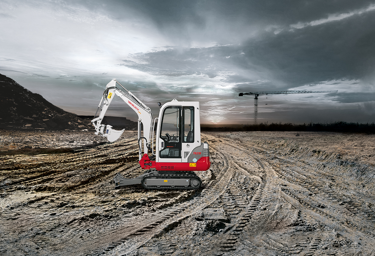 Minikoparka Takeuchi TB 219